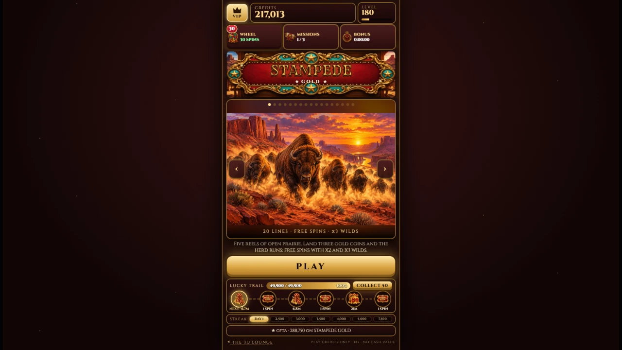 Lucky Lounge Mobile: a moment in the game (1 of 7)