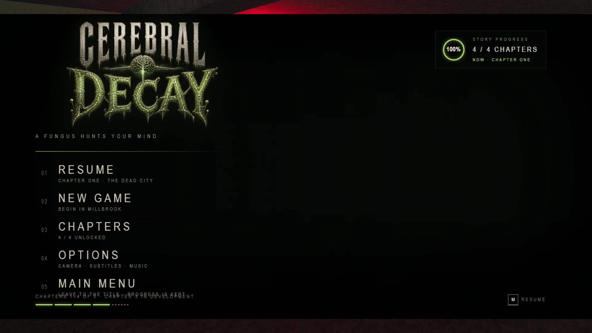 CEREBRAL DECAY: a moment in the game (1 of 4)