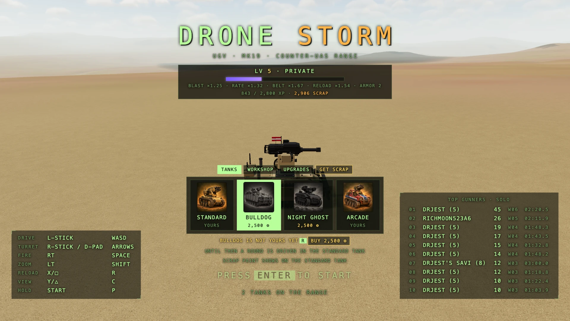 Drone Storm: a moment in the game (1 of 8)
