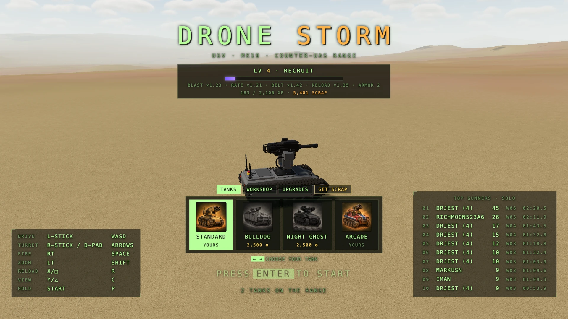 Drone Storm: a moment in the game (7 of 8)