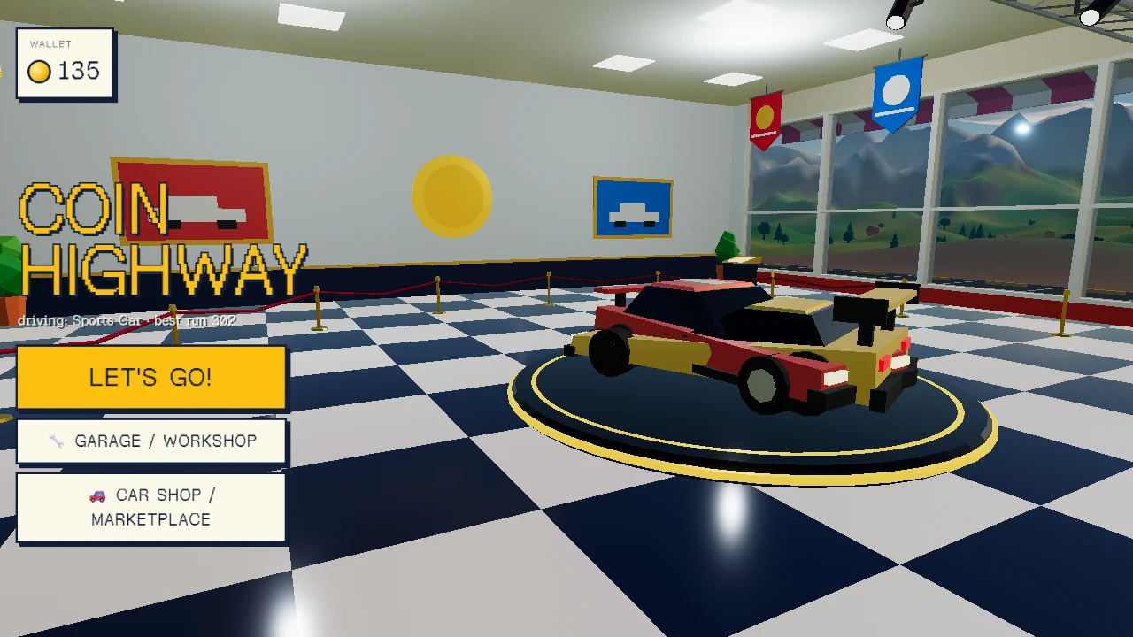 Coin Highway: a moment in the game (1 of 2)