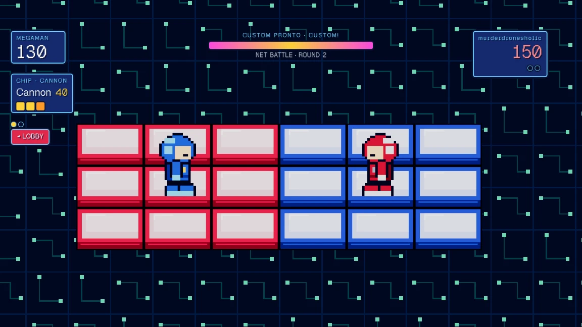 Net Battle EXE: a moment in the game (1 of 1)