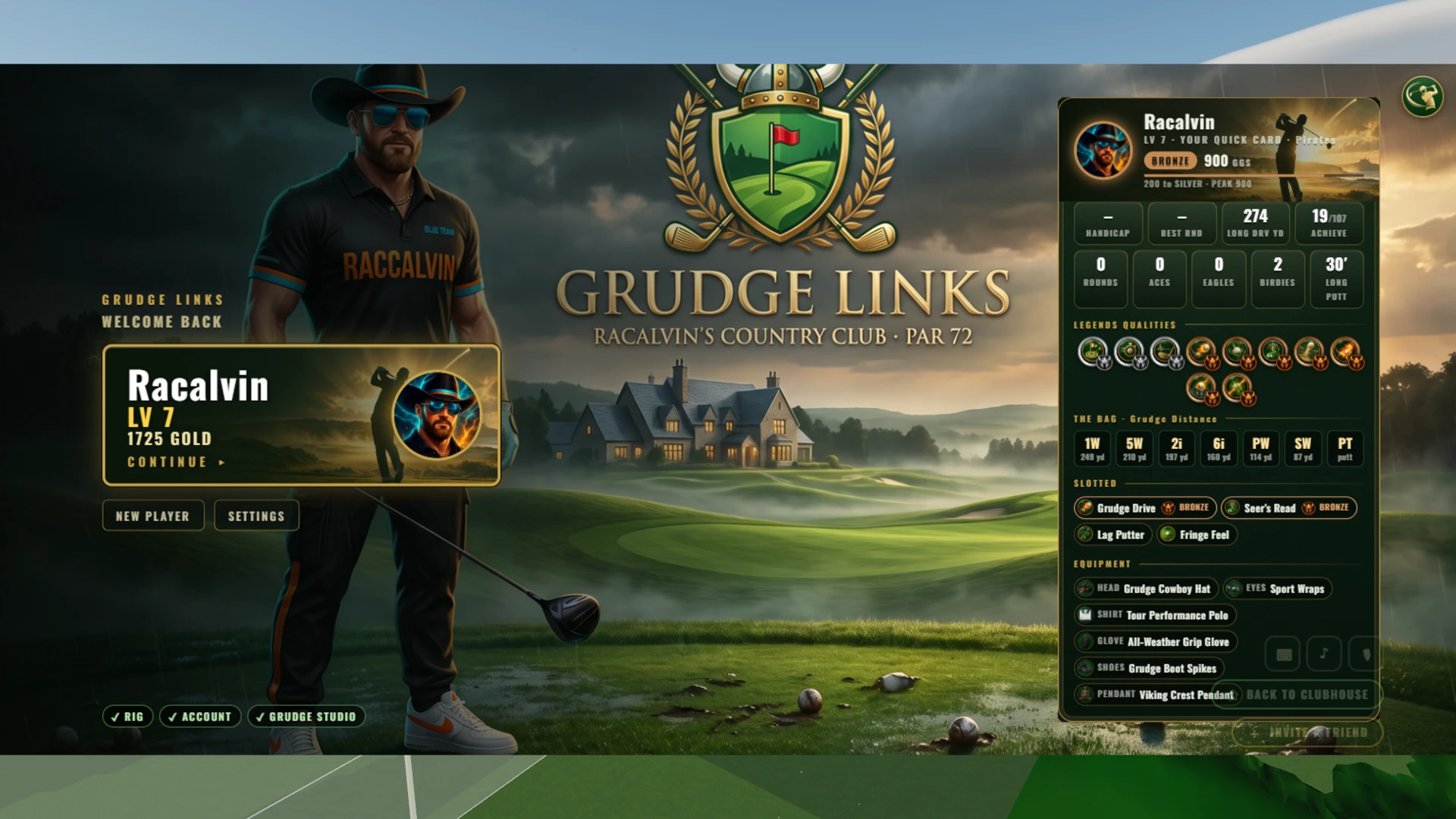 Grudge Links: a moment in the game (4 of 8)