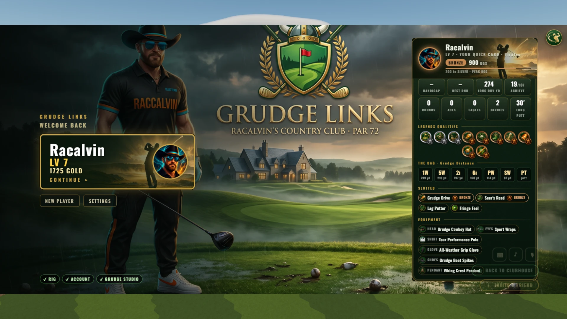 Grudge Links: a moment in the game (3 of 8)