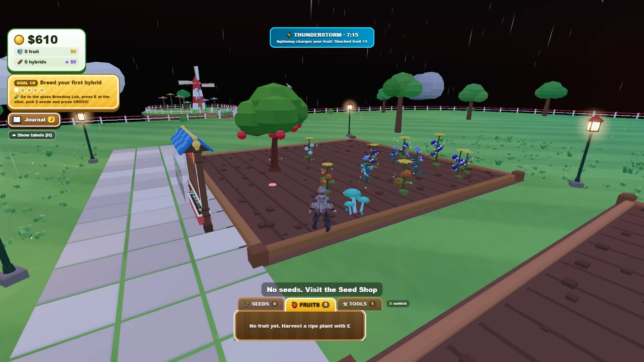 Seed Splice Garden: a moment in the game (1 of 1)