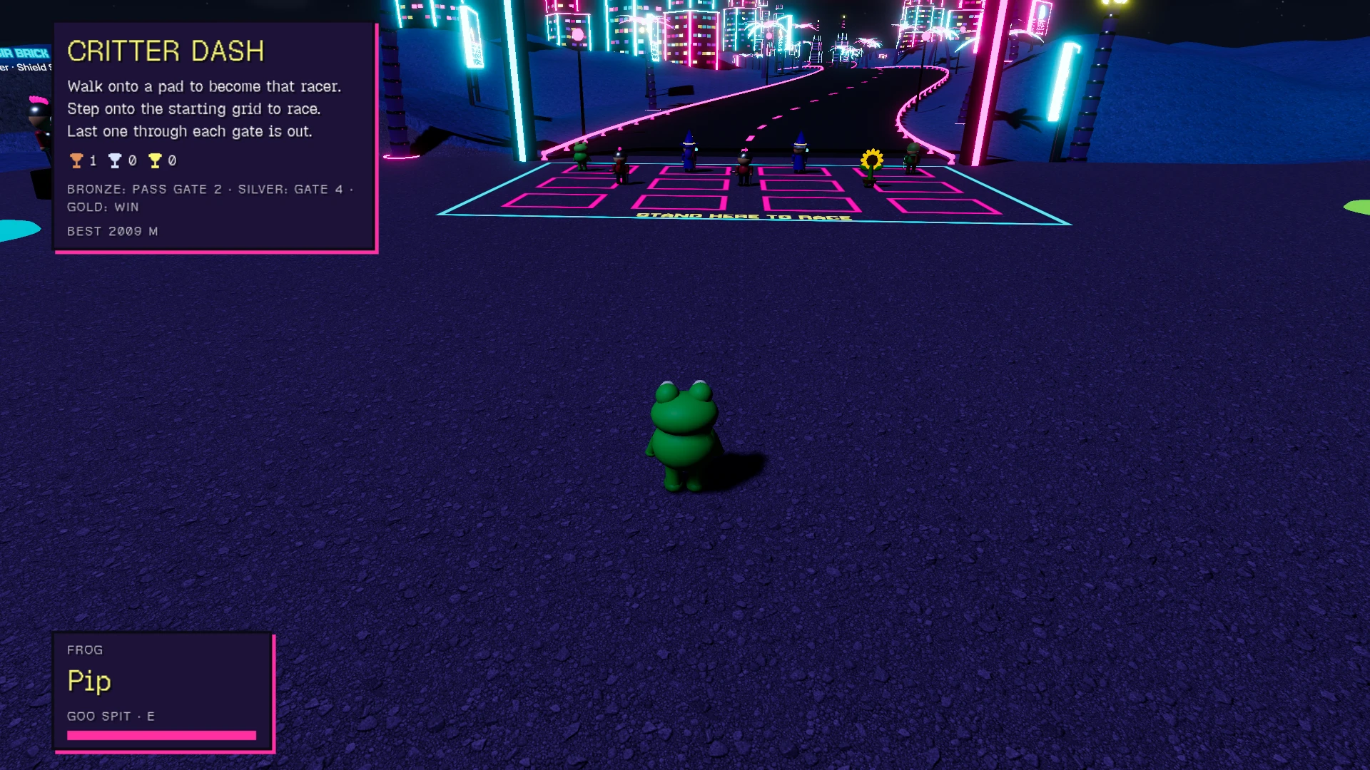 Critter Dash: a moment in the game (1 of 3)