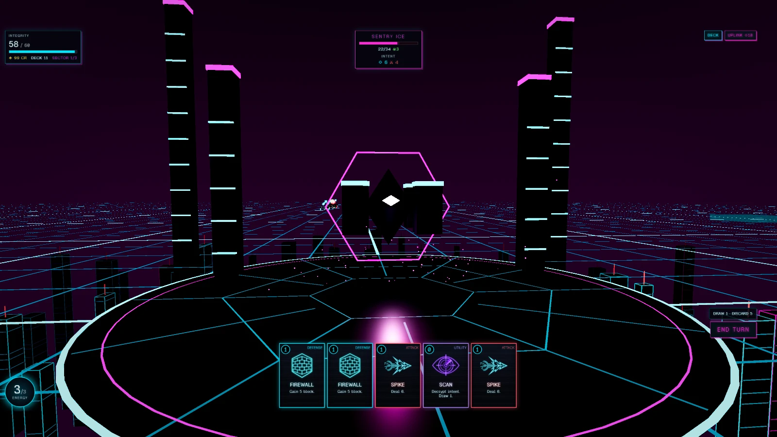 Breach Protocol: a moment in the game (1 of 1)