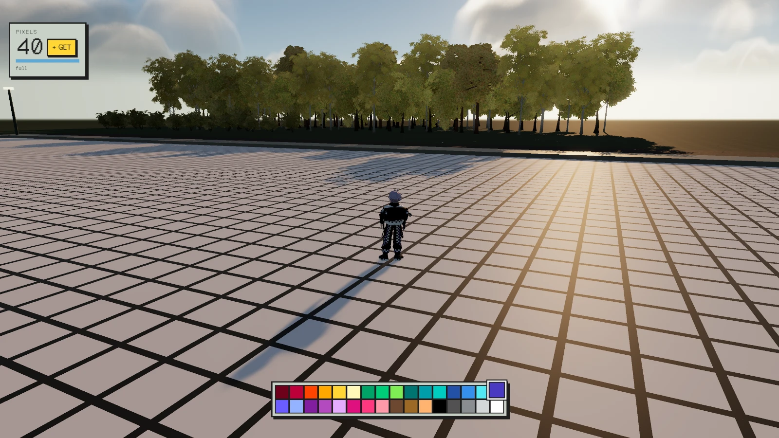 Pixel Floor: a moment in the game (1 of 1)