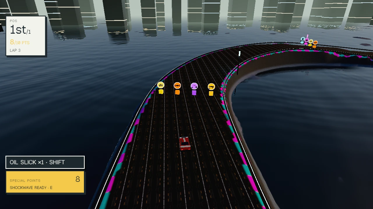 Phase Racer: a moment in the game (1 of 1)