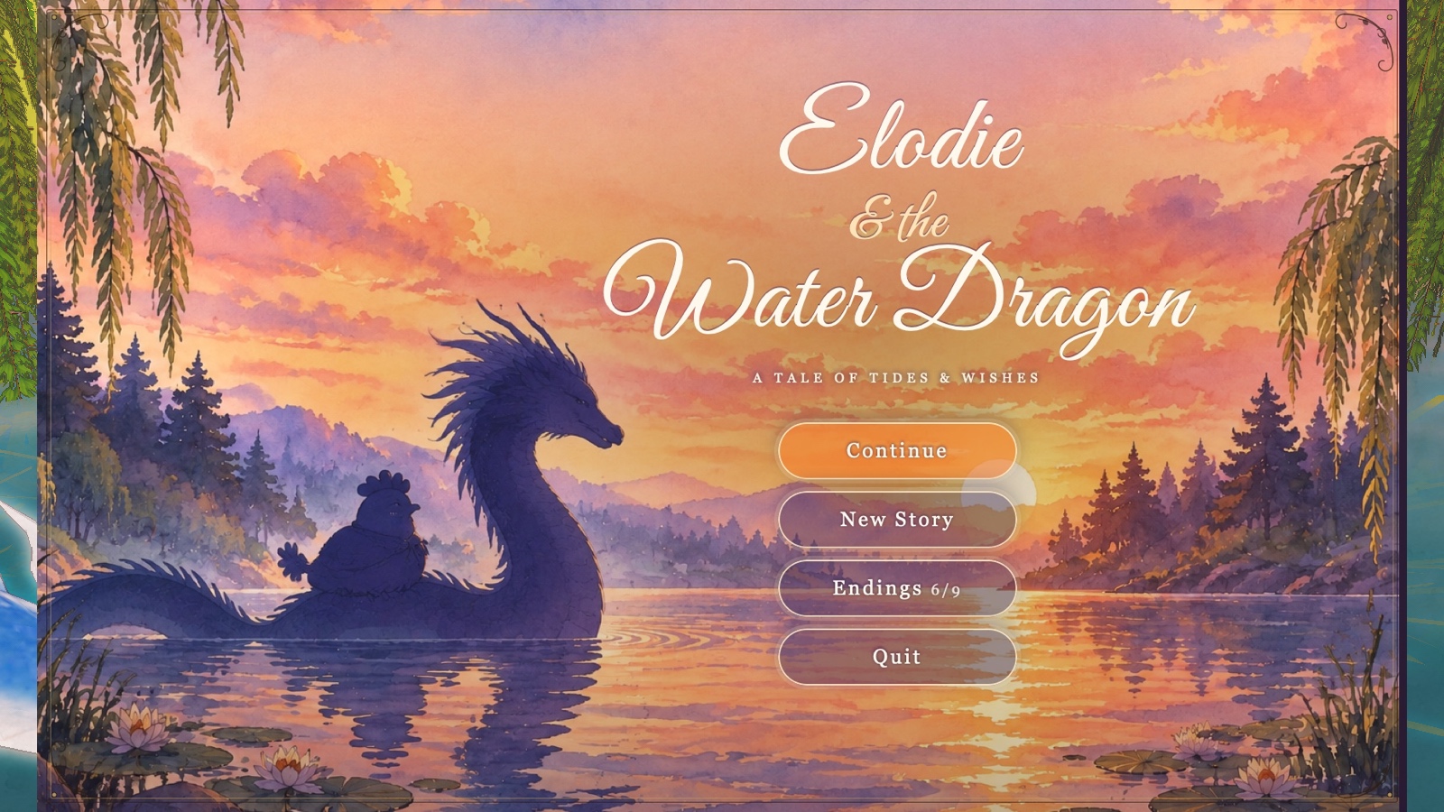 Elodie & the Water Dragon: a moment in the game (1 of 1)