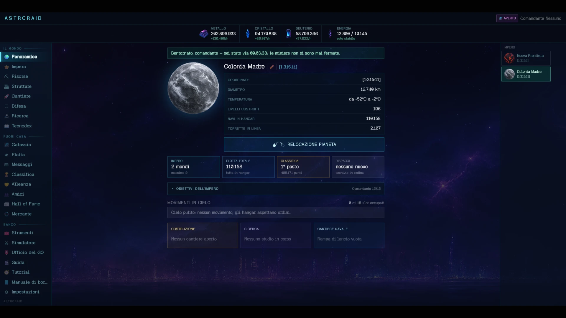 ASTRORAID: a moment in the game (7 of 7)