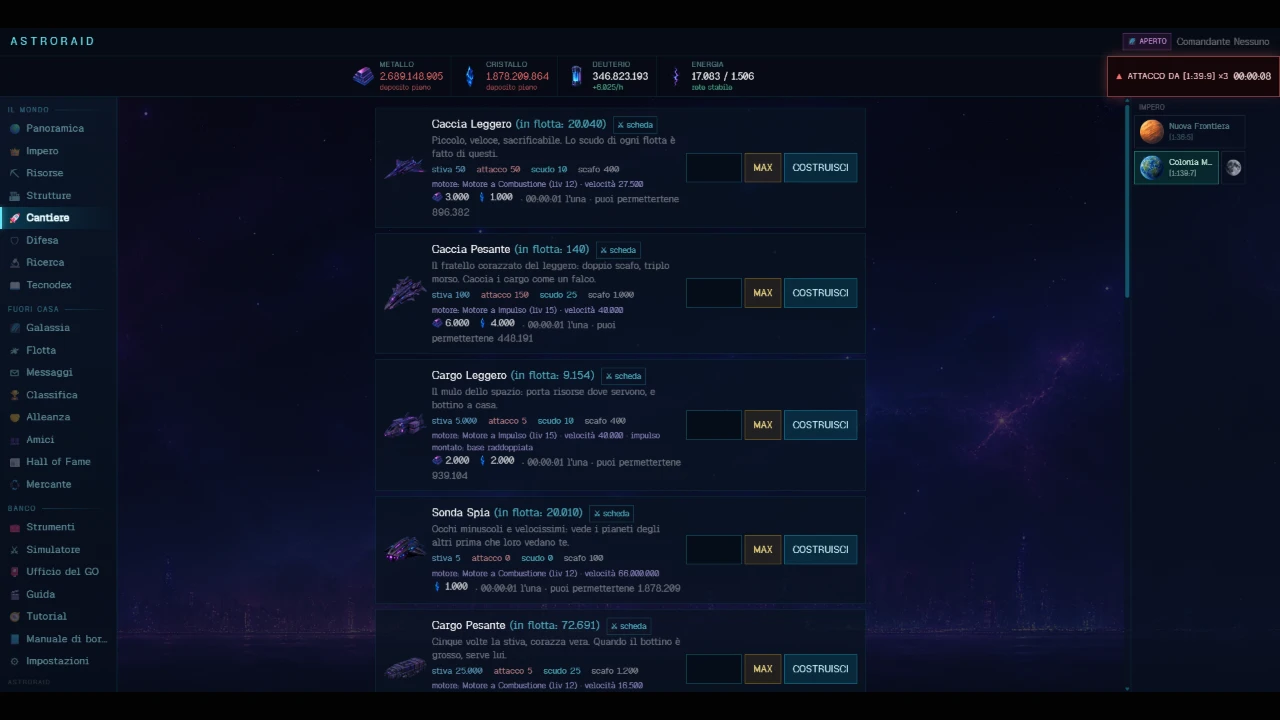 ASTRORAID: a moment in the game (1 of 7)