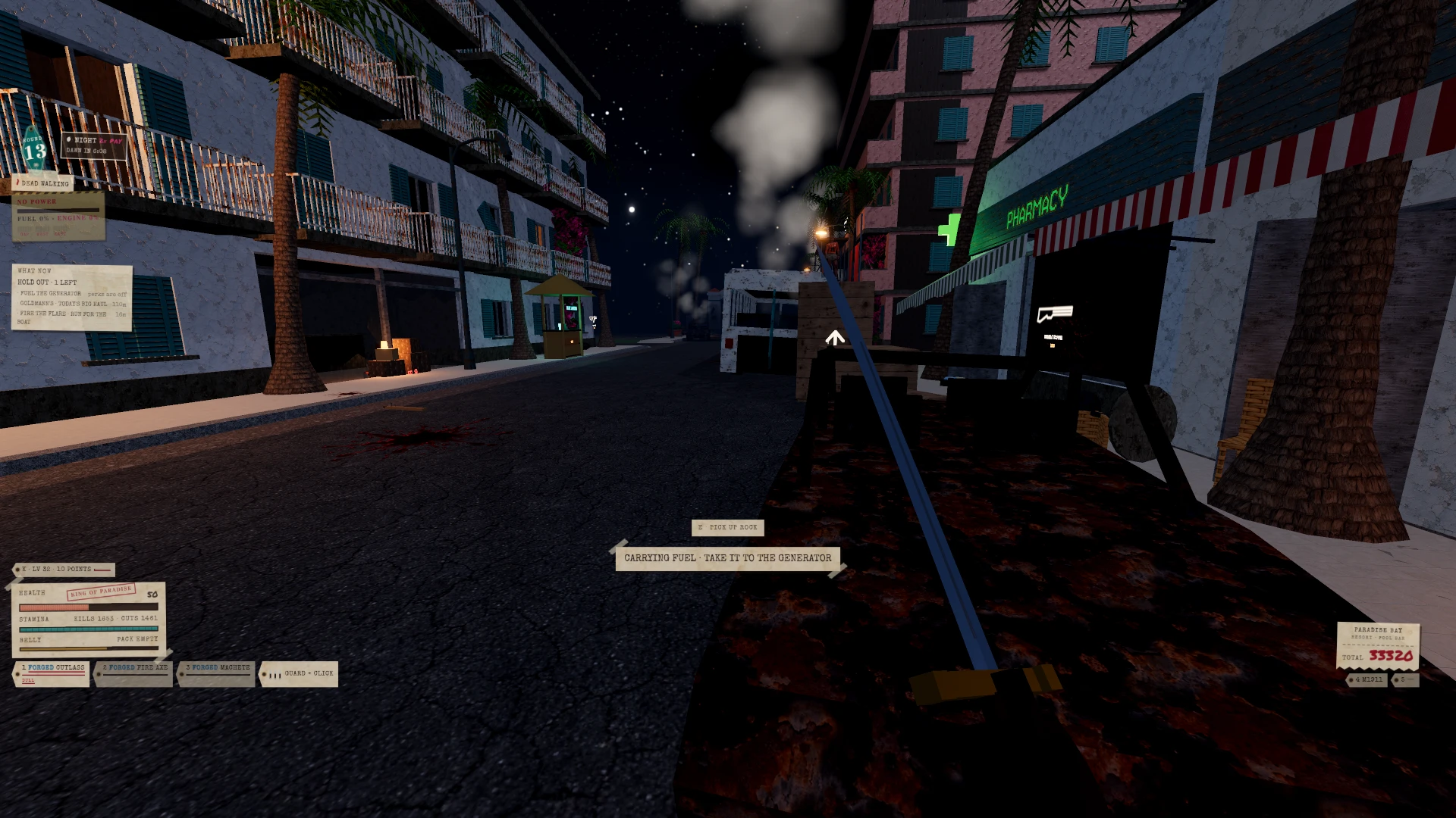 Spawn of the Dead: a moment in the game (2 of 2)