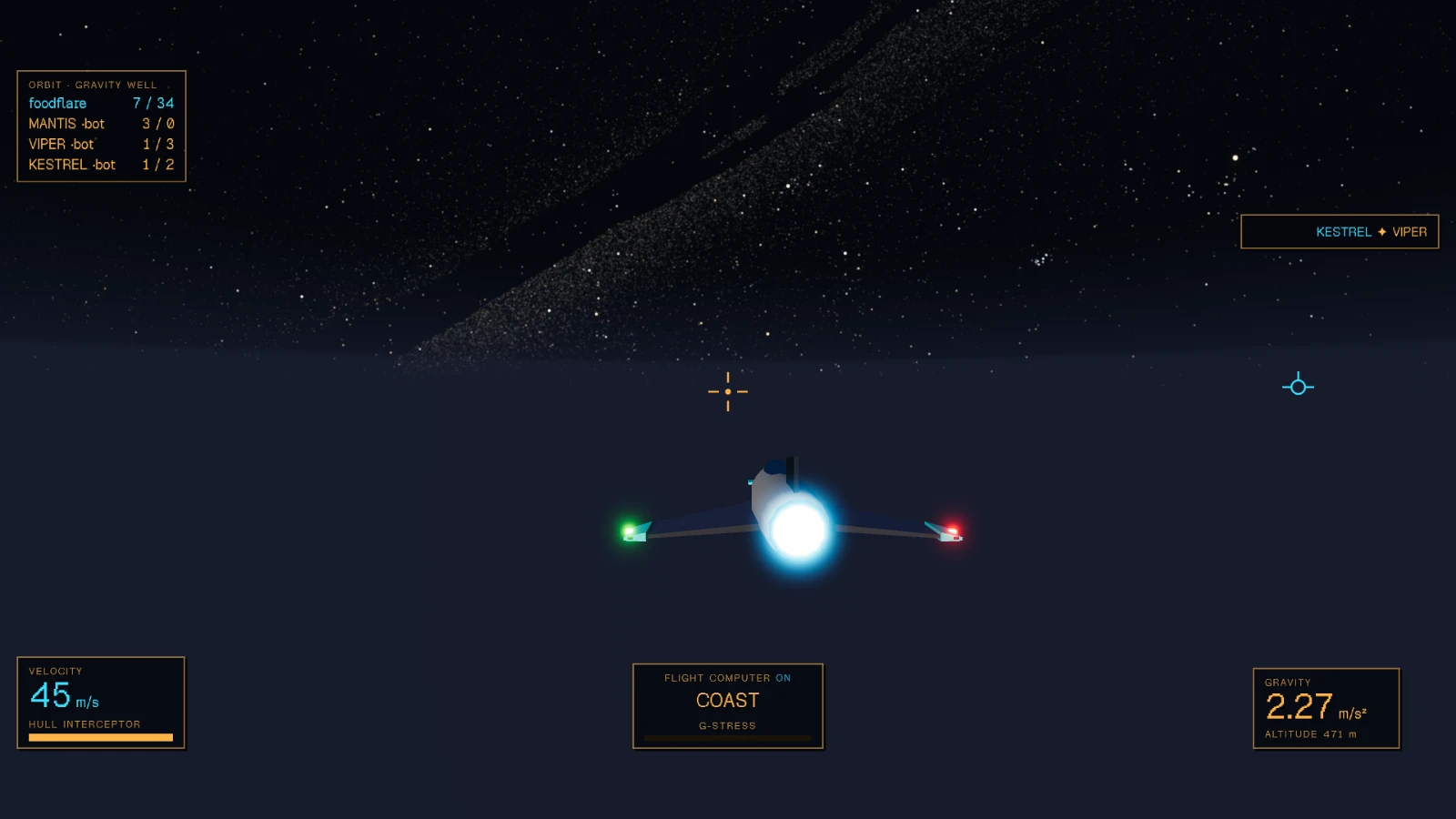 Vector Aces: a moment in the game (1 of 1)