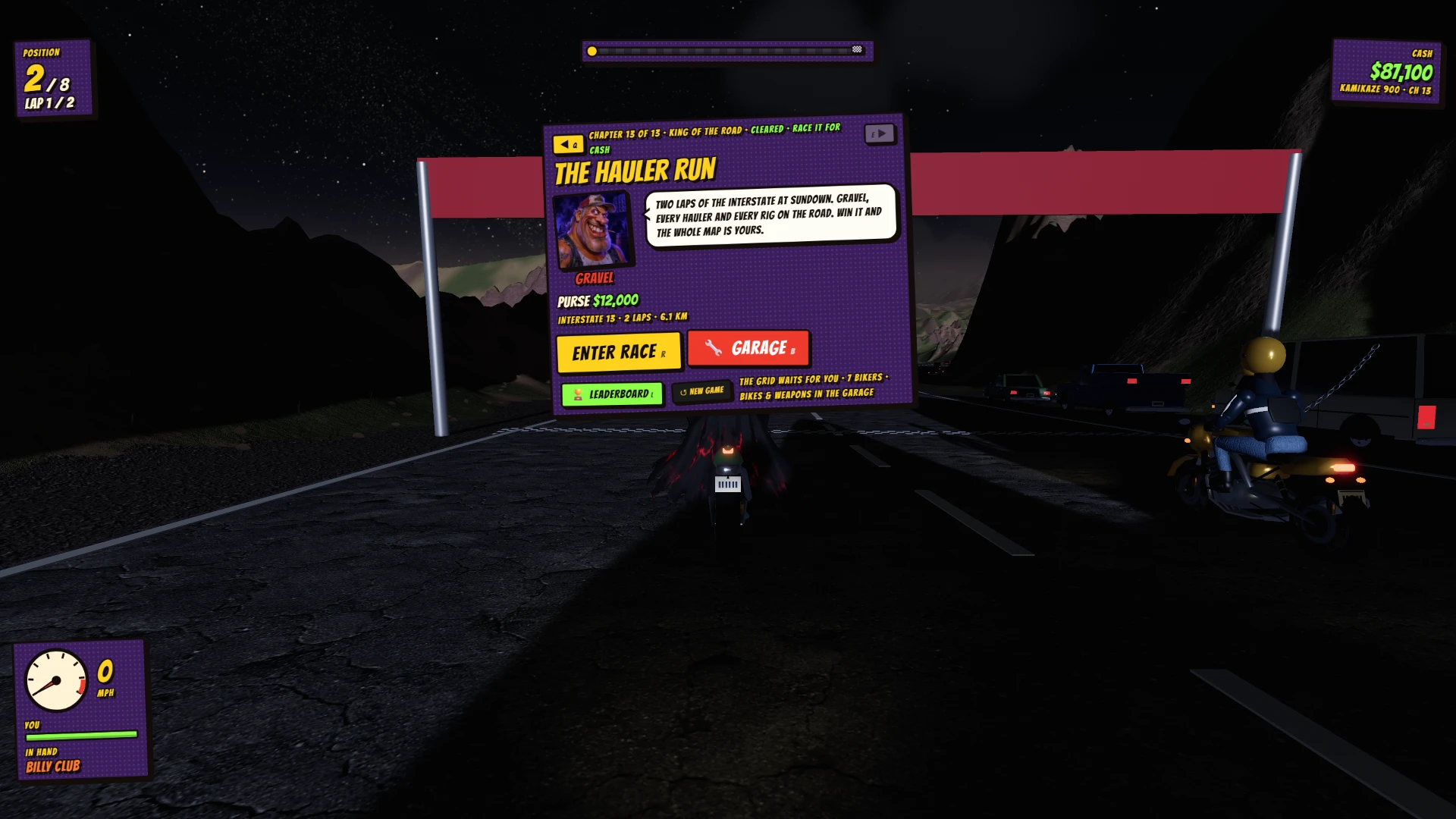 Blacktop Brawl: a moment in the game (2 of 2)