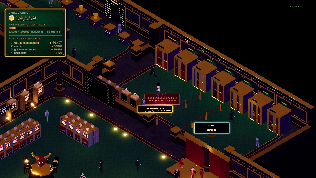 Hell Casino Roguelike: a moment in the game (5 of 8)