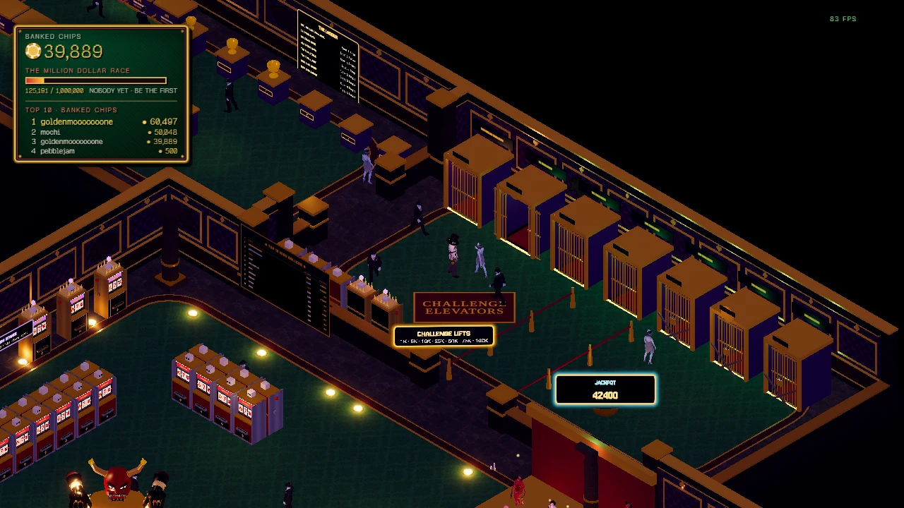Hell Casino Roguelike: a moment in the game (7 of 8)