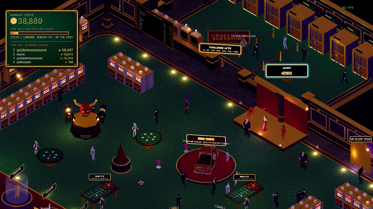 Hell Casino Roguelike: a moment in the game (3 of 8)
