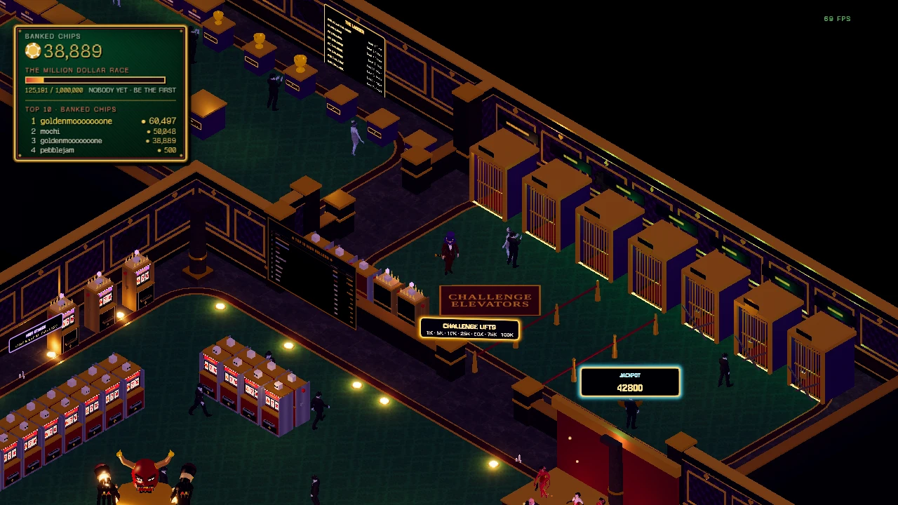 Hell Casino Roguelike: a moment in the game (4 of 8)