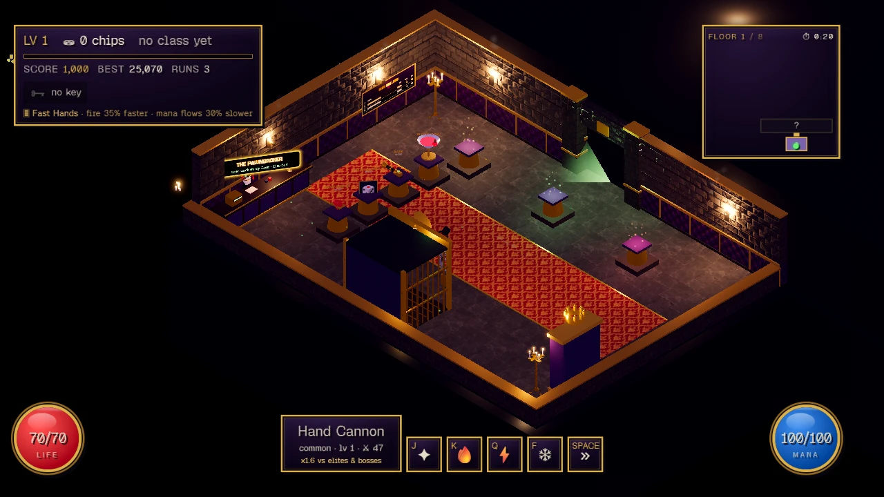 Hell's Casino: a moment in the game (1 of 1)