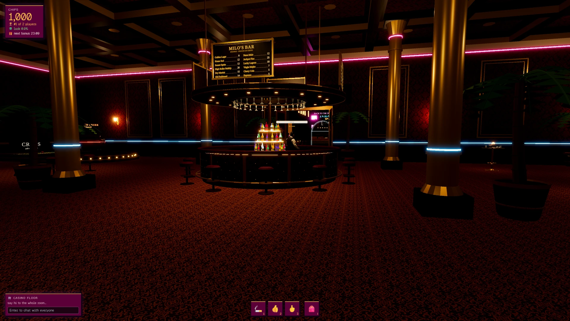 Spawn Casino: a moment in the game (2 of 2)