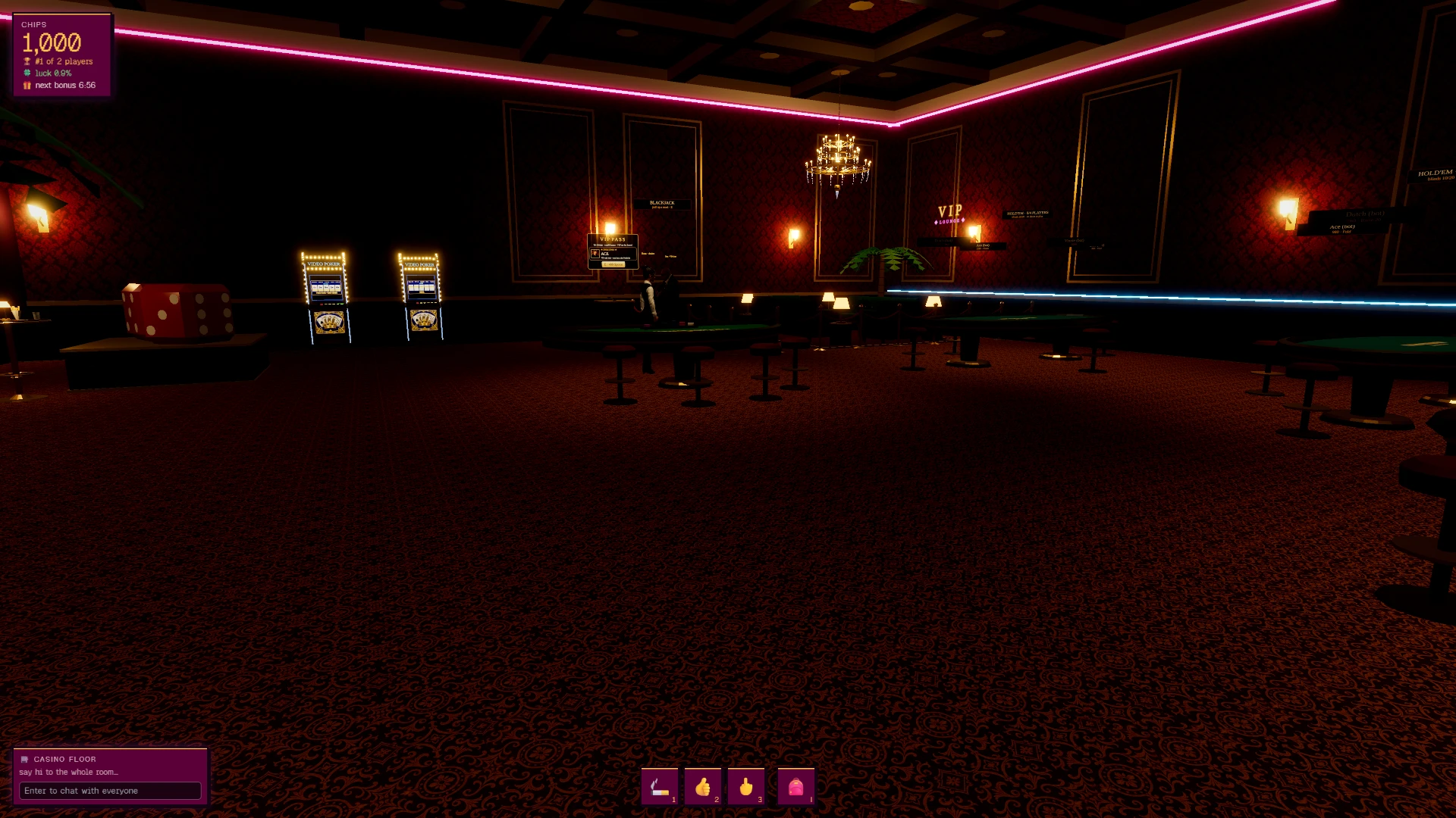 Spawn Casino: a moment in the game (1 of 2)
