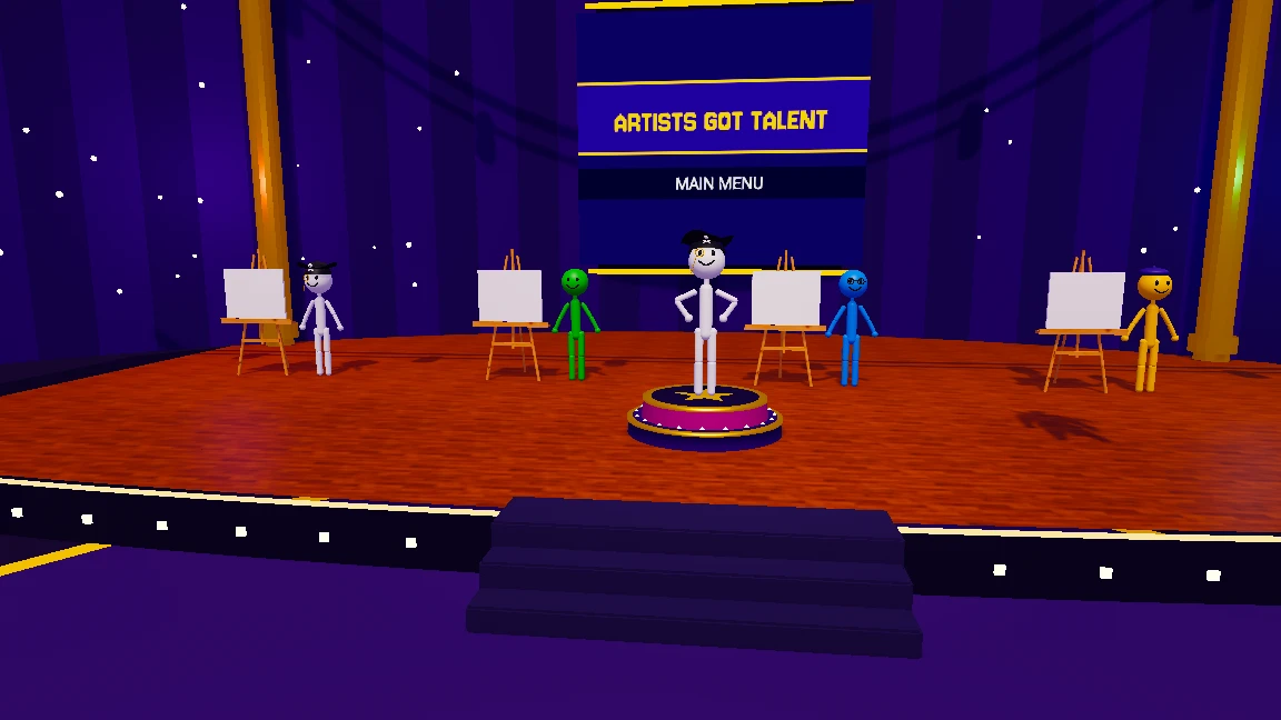 Artists Got Talent: a moment in the game (1 of 1)