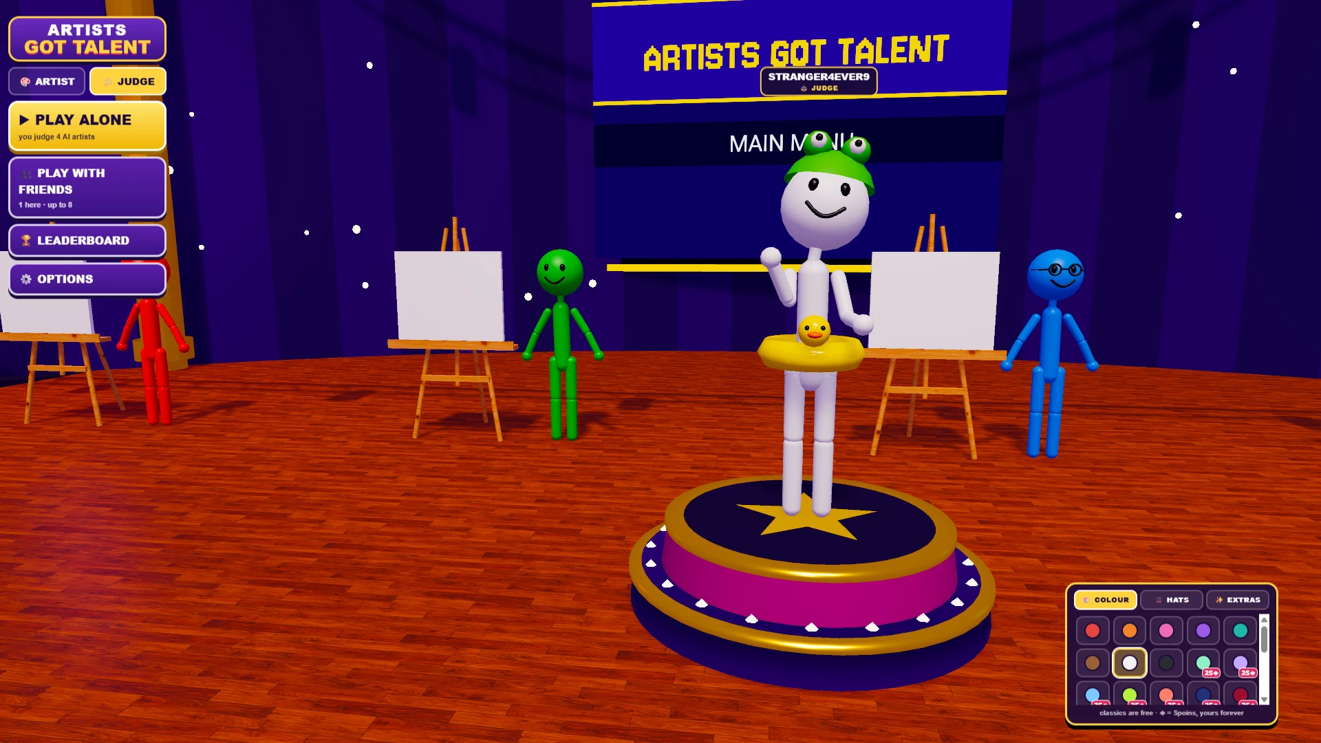 Artists Got Talent: a moment in the game (1 of 7)