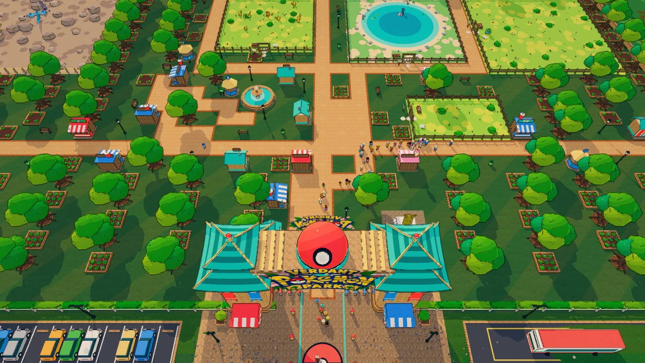 Pokémon Park Tycoon: a moment in the game (2 of 3)