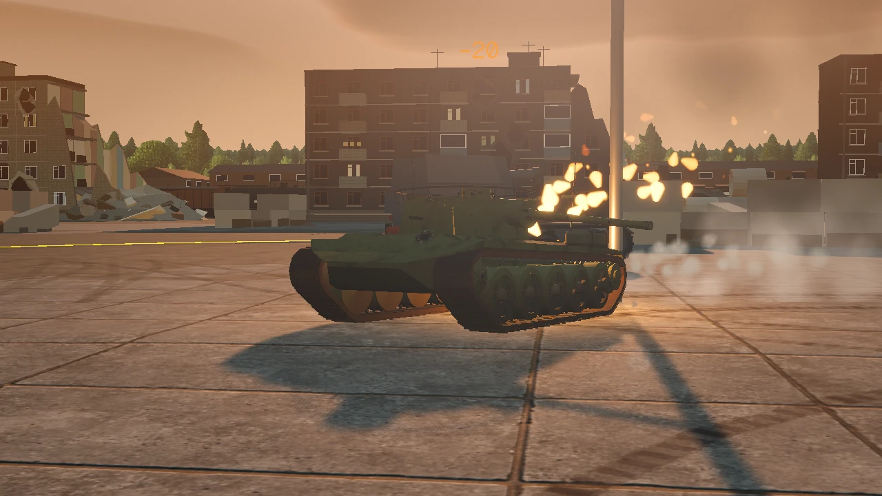 Tank Battles (RELEASE): a moment in the game (2 of 5)
