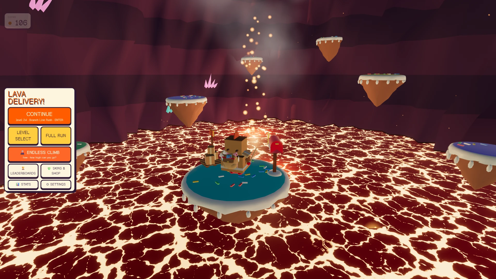 Lava Delivery: a moment in the game (1 of 1)