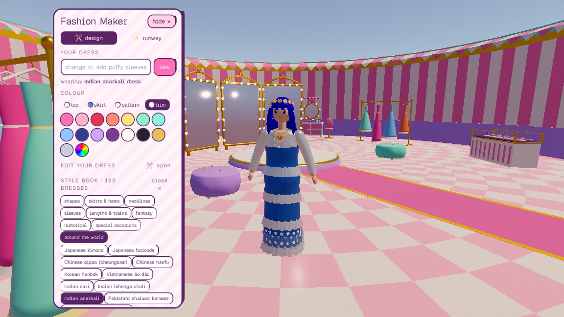 Fashion Maker: a moment in the game (1 of 1)