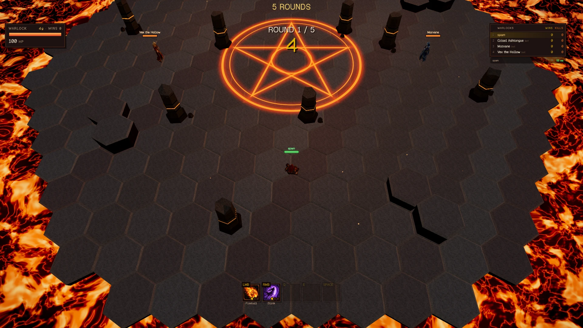 Warlock: a moment in the game (4 of 5)