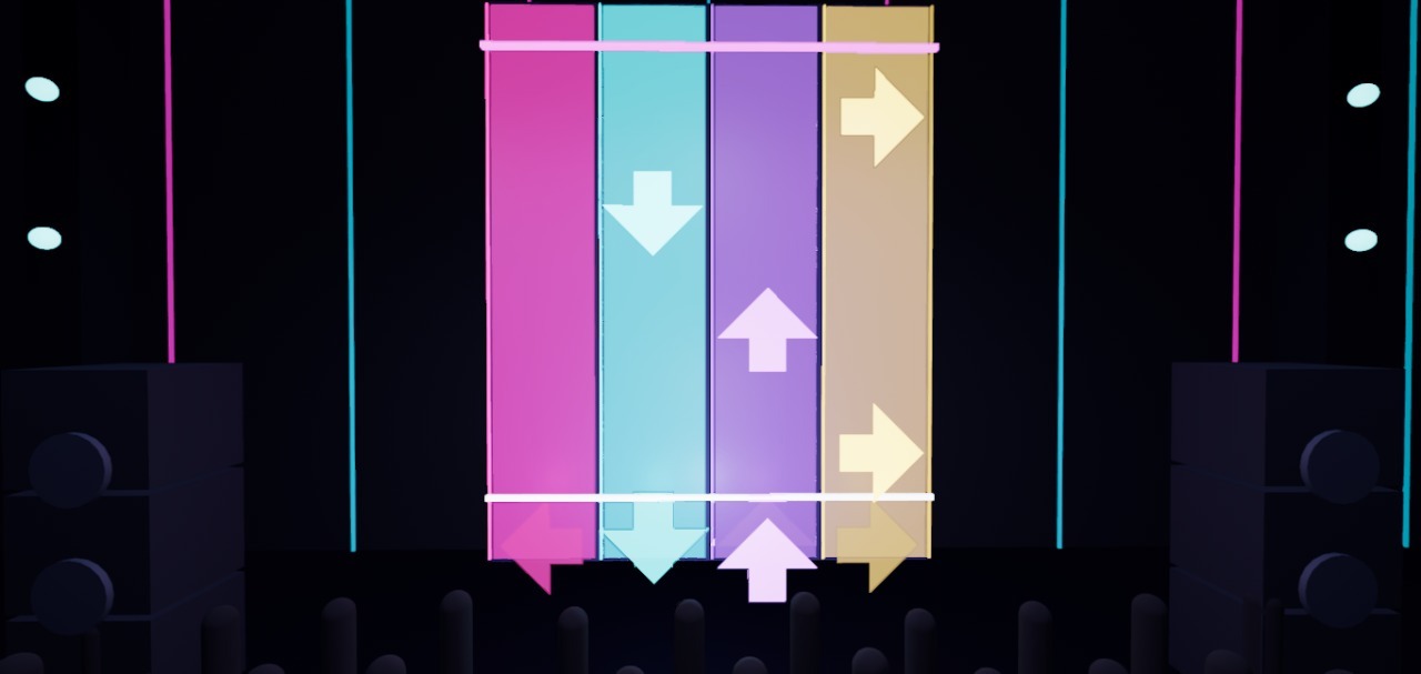 NEON RUSH: a moment in the game (1 of 1)
