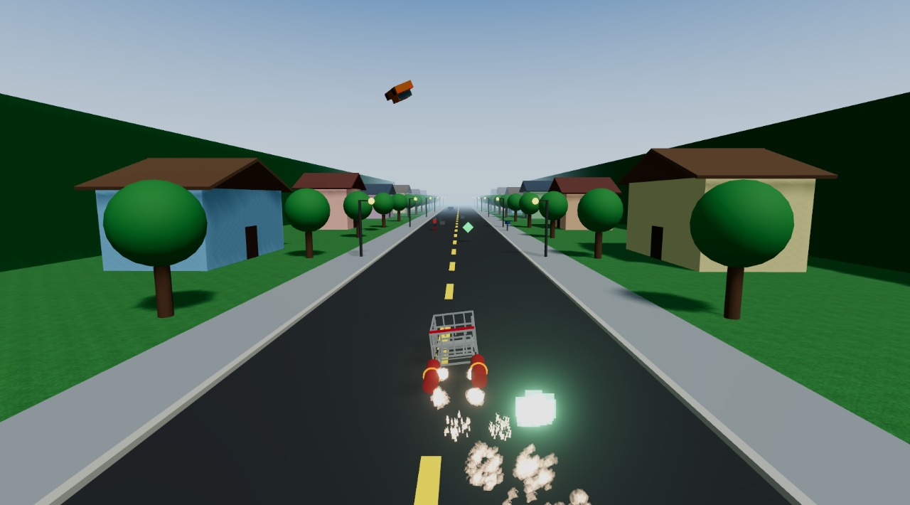 Rocket Romp: a moment in the game (2 of 7)
