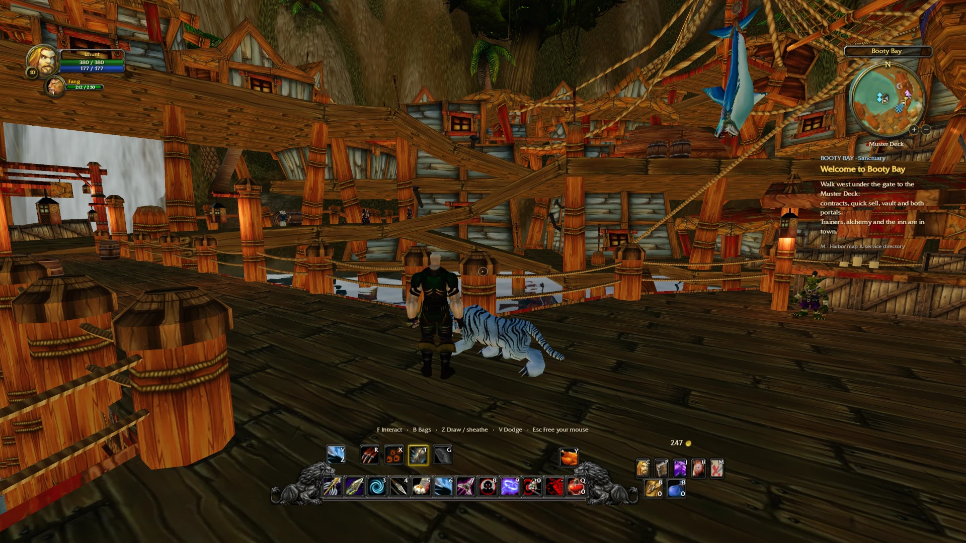 Escape from Stranglethorn: a moment in the game (1 of 1)