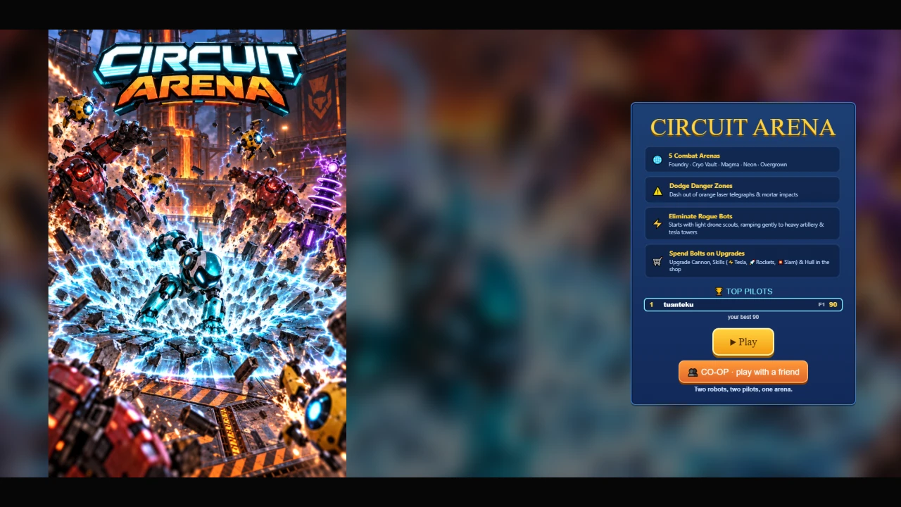 Circuit Arena: a moment in the game (3 of 3)