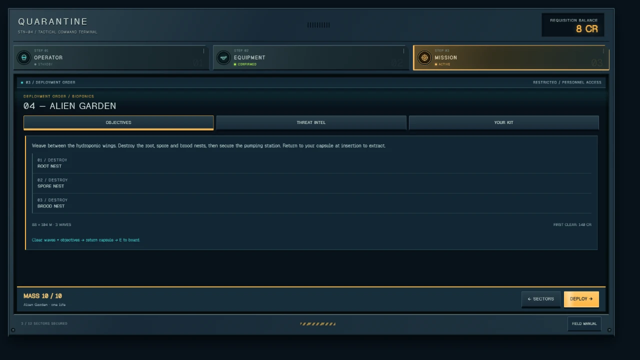 Quarantine — Alien Assault: a moment in the game (5 of 5)