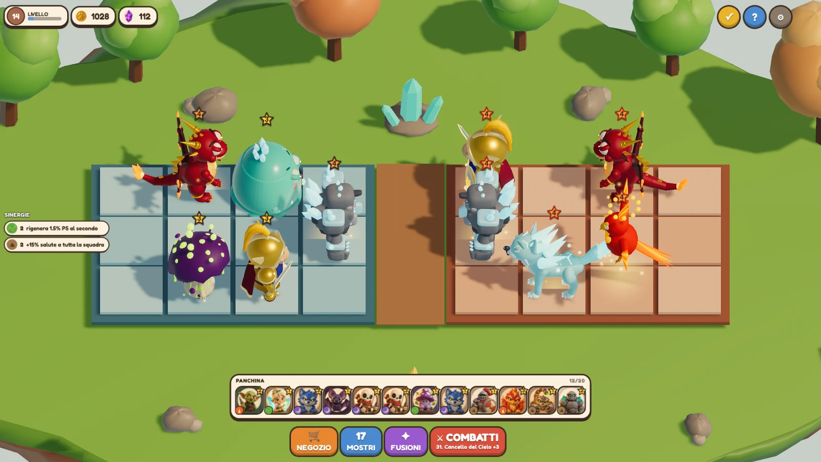 Monster MADness Arena: a moment in the game (1 of 1)