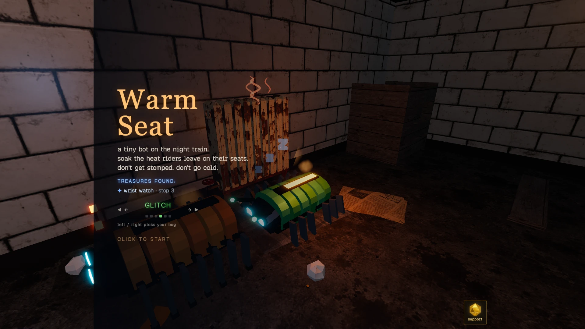 Warm Seat: a moment in the game (1 of 8)