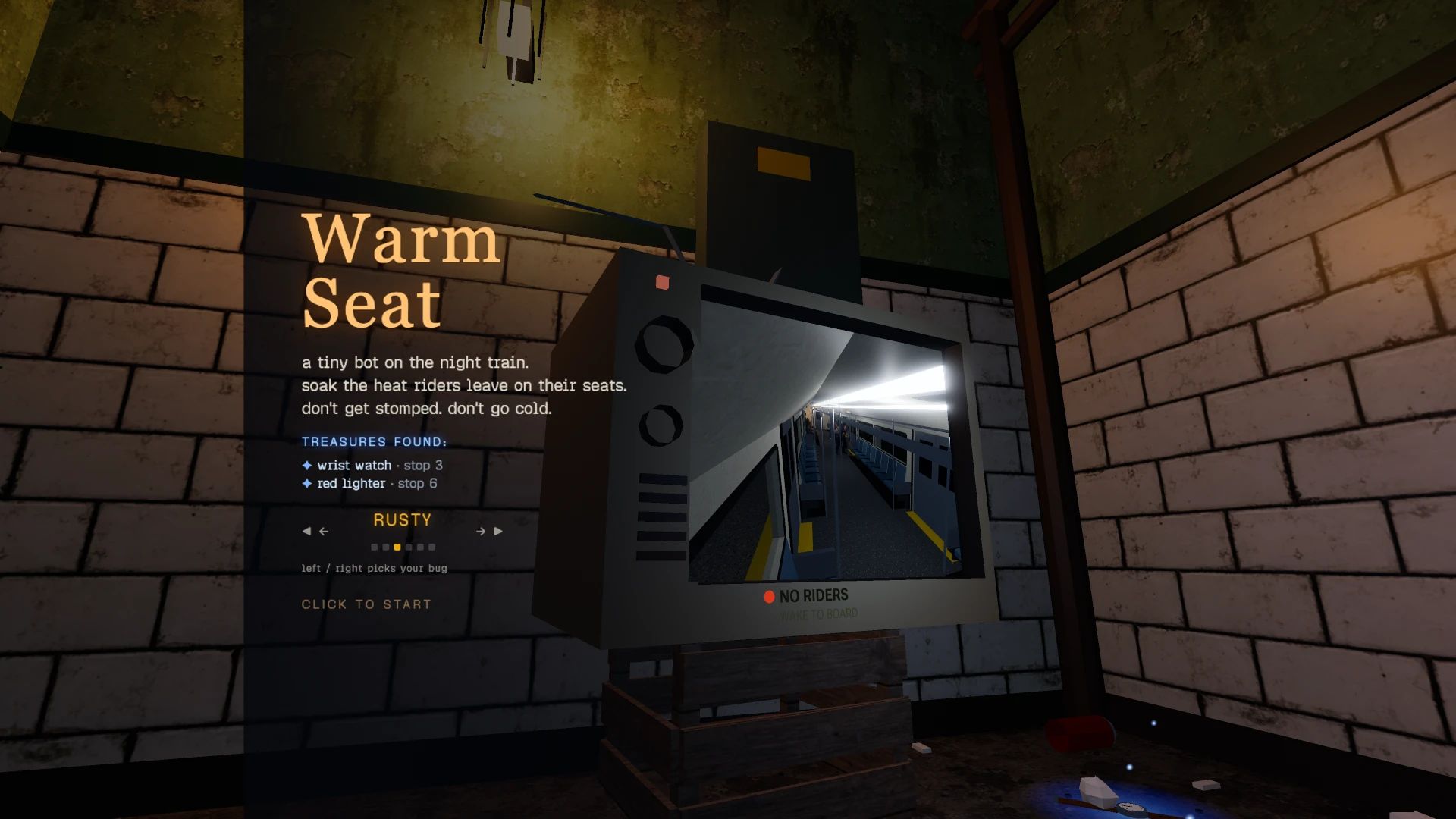 Warm Seat: a moment in the game (6 of 8)