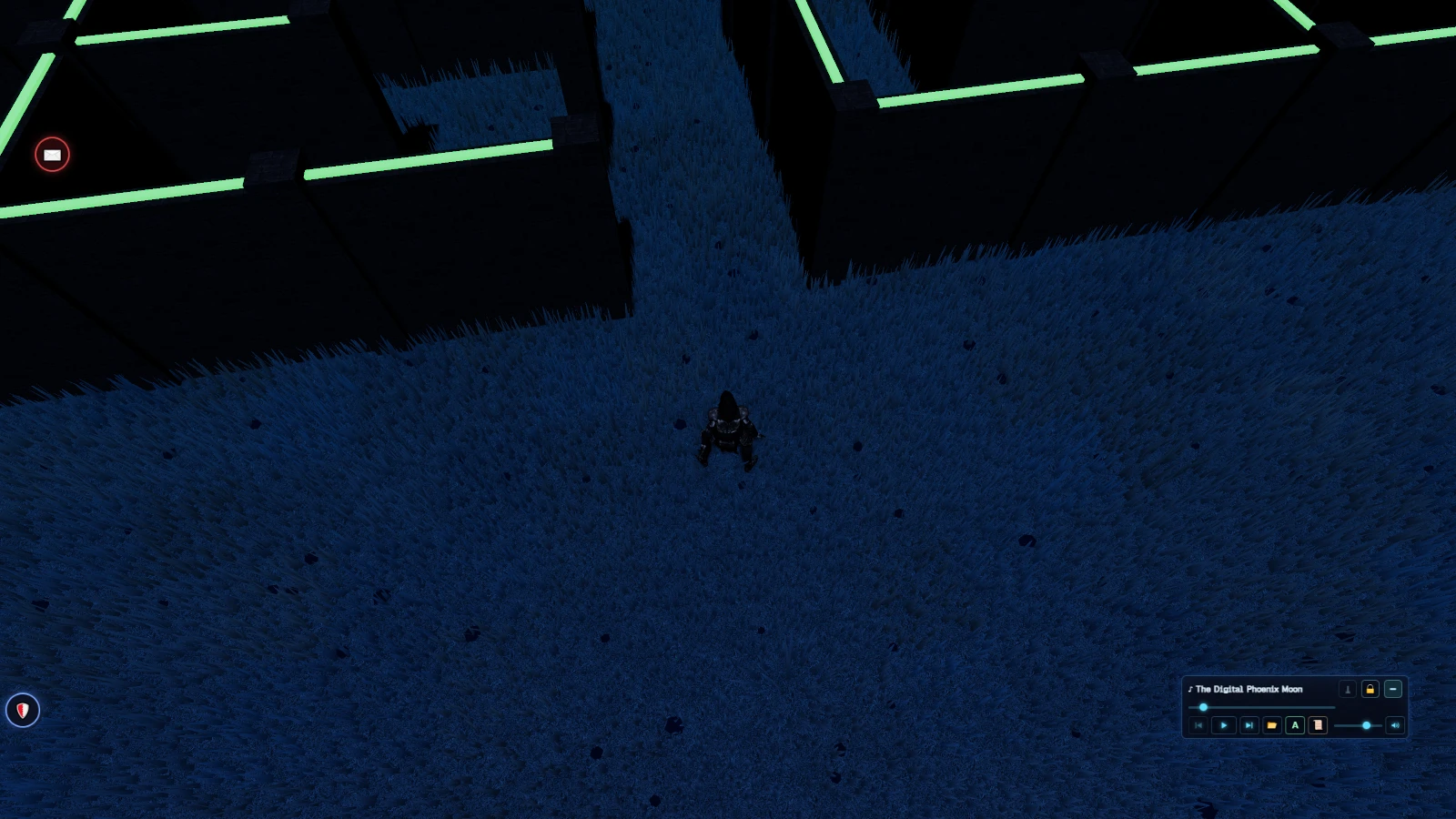MEQ Radio Recursive Labyrinth: a moment in the game (1 of 1)