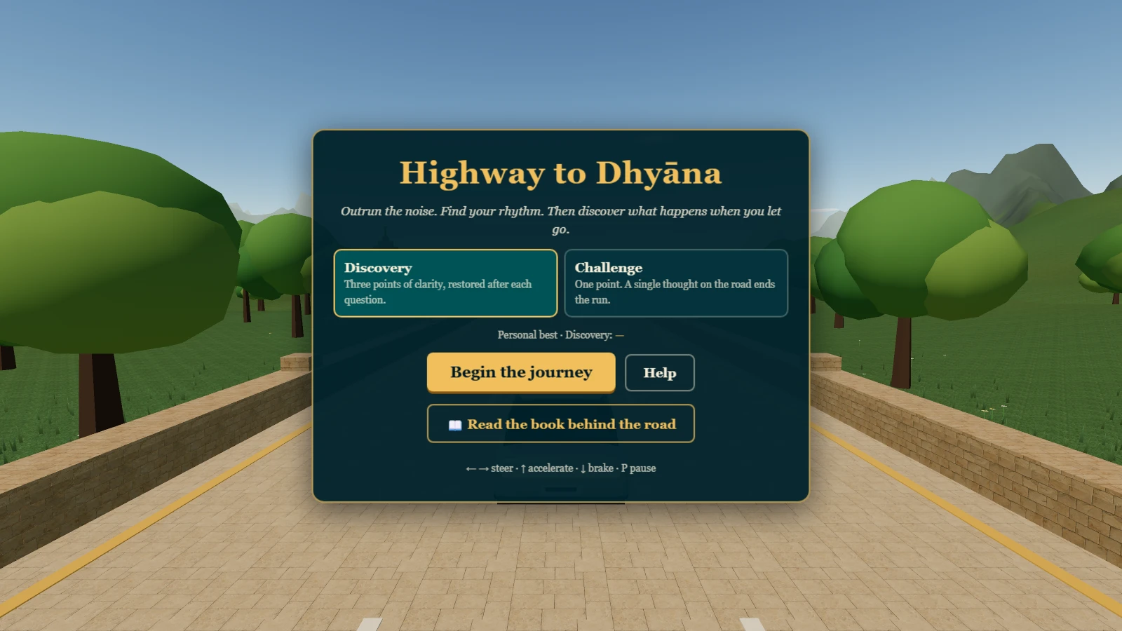 Highway to Dhyāna: a moment in the game (1 of 1)