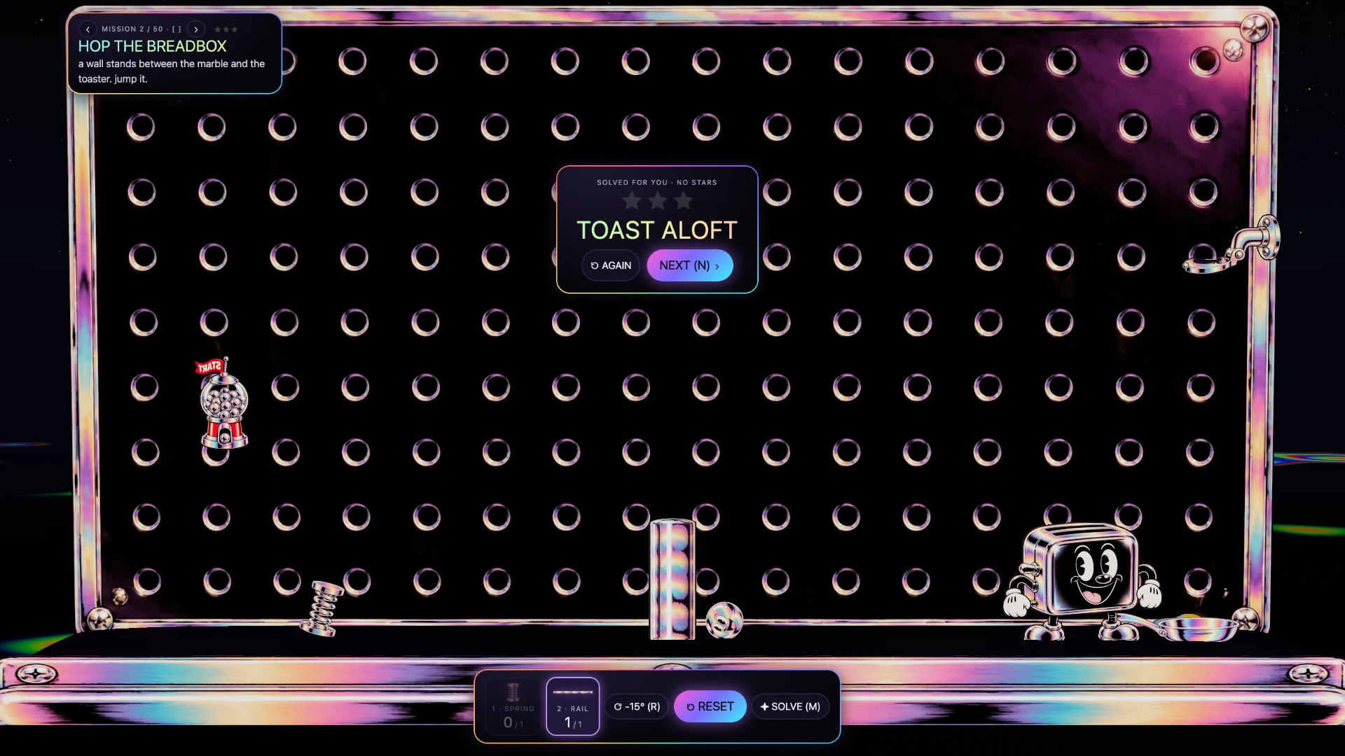 Breakfast Machine: a moment in the game (3 of 3)