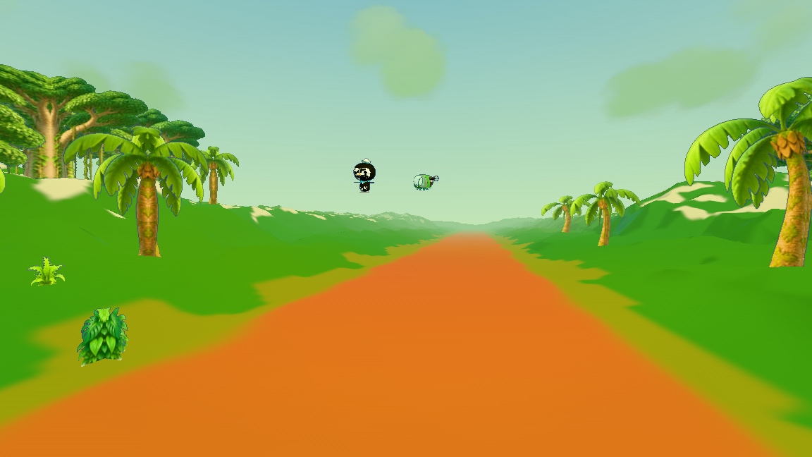 Submarine Run: a moment in the game (2 of 4)