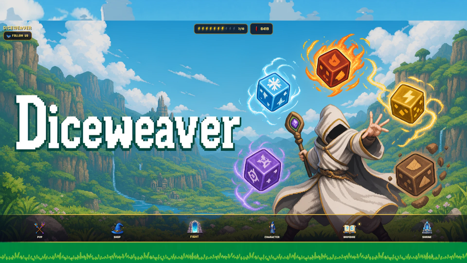 Diceweaver: a moment in the game (1 of 3)