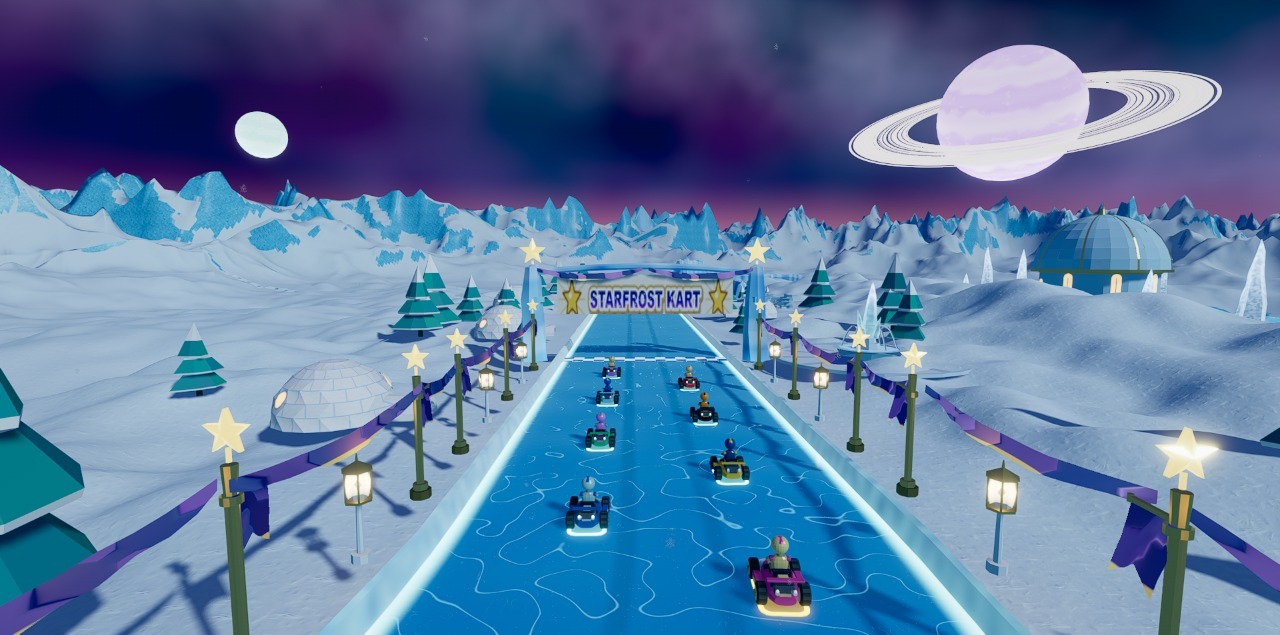 Starfrost Kart: a moment in the game (1 of 1)