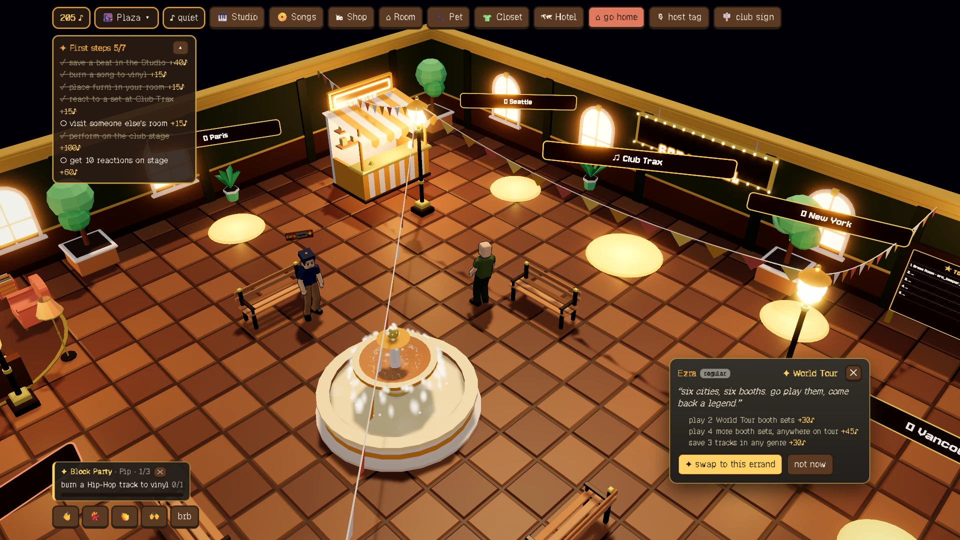 Soda Hotel: a moment in the game (6 of 6)