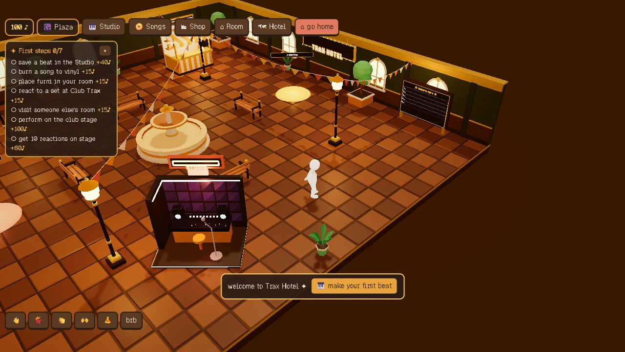 Trax Hotel: a moment in the game (2 of 2)