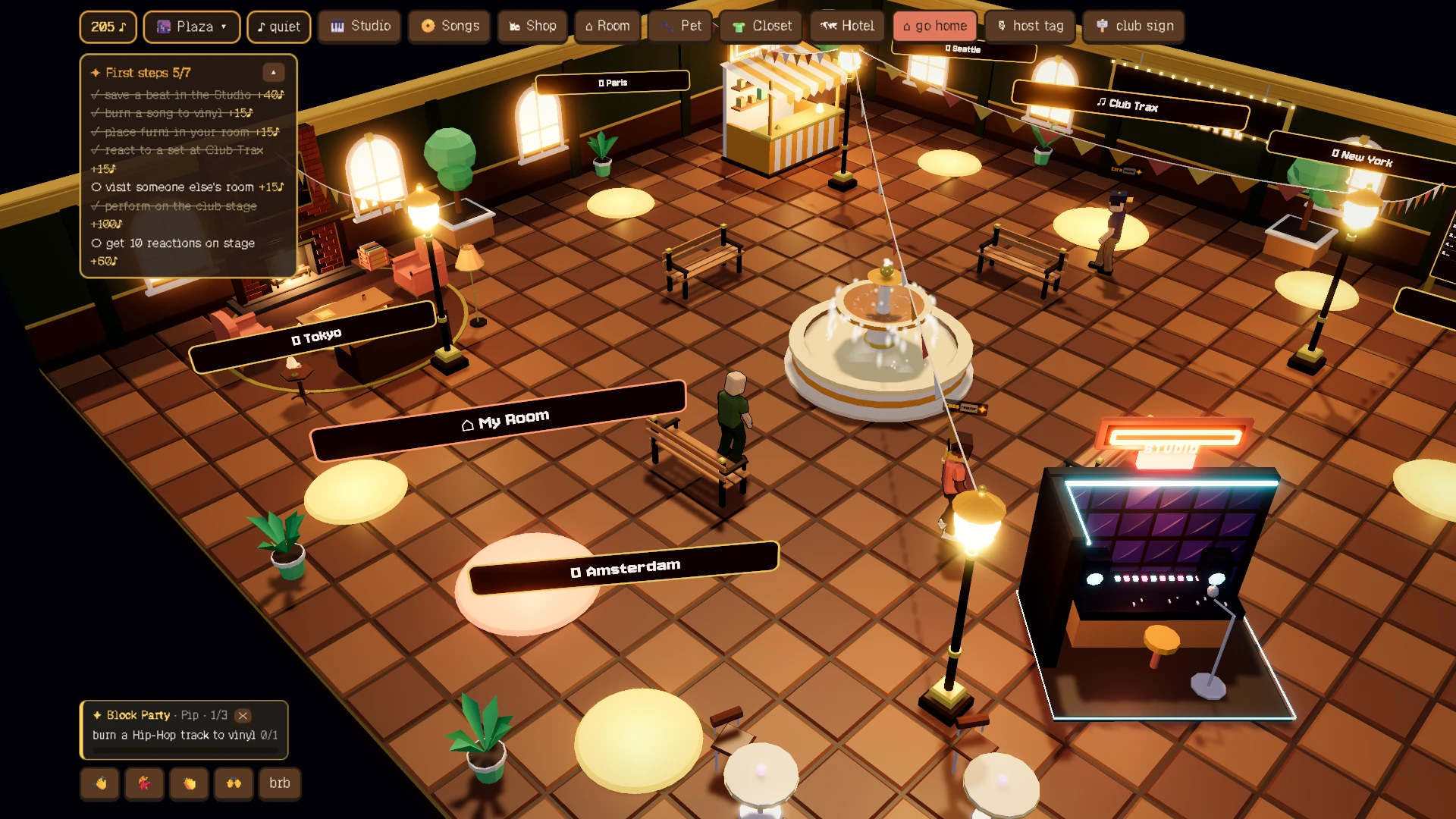 Soda Hotel: a moment in the game (5 of 6)